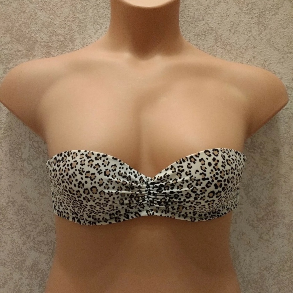 Victoria's Secret Animal Print Bandeau Bikini